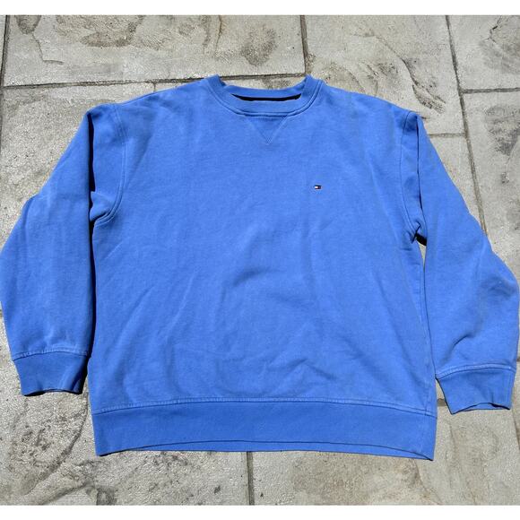 Tommy Hilfiger Other - Tommy Hilfiger Heavy Cotton Blue Vintage Crewneck - Great Condition